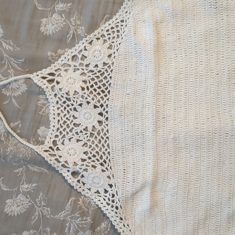 Aerie crochet halter top - Picture 2 of 5